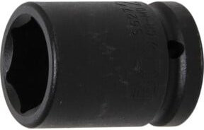 BGS Kraft-Steckschlüssel-Einsatz Sechskant 5627 aus Chrom-Molybdän-Stahl mit 20 mm (3/4 Zoll) Antrieb und 27 mm Schlüsselweite - Bild 1