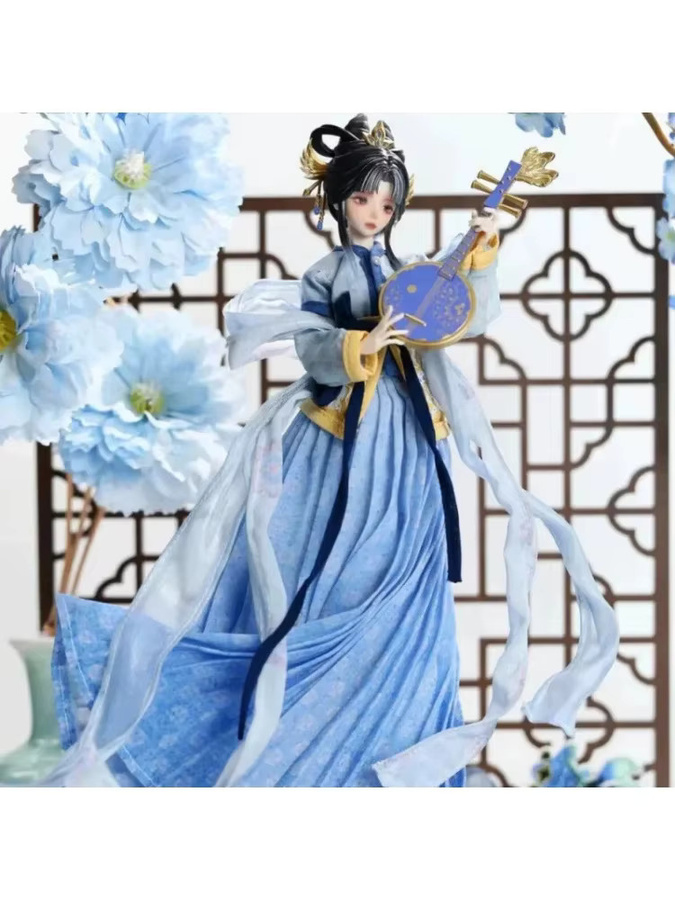 Momotale Wind & Moon Millennium Series, Action-Anime-Figuren, Blau - Bild 1