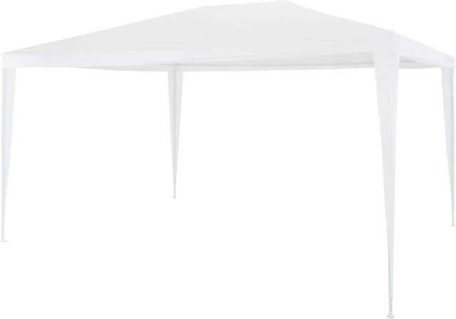 Furnicato Partyzelt Weiß B: 400 cm, T: 300 cm, H: 255 cm aus Polyethylen und Stahl - Bild 1