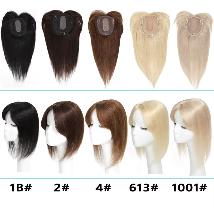 Pladio Haar Topper, 100% Menschenhaar, Naturhaar, Damen - Bild 3
