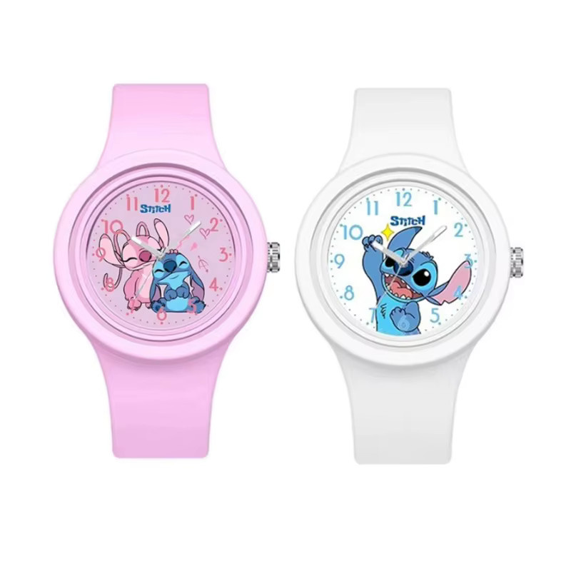 Disney Kinder Uhr, Quarz, Silikon, Weiß, Rund - Bild 1