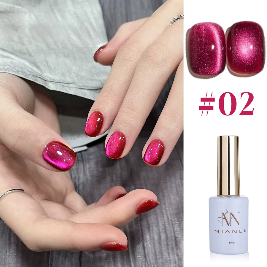 MIANEL Gel-Nagellack, 6-Farben-Set, 12 ml - Bild 5