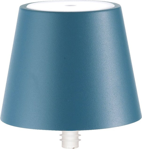 Zafferano Poldina Pro Stopper LED-Akkuleuchte Blau mit dimmbarer CCT-Funktion - Bild 1