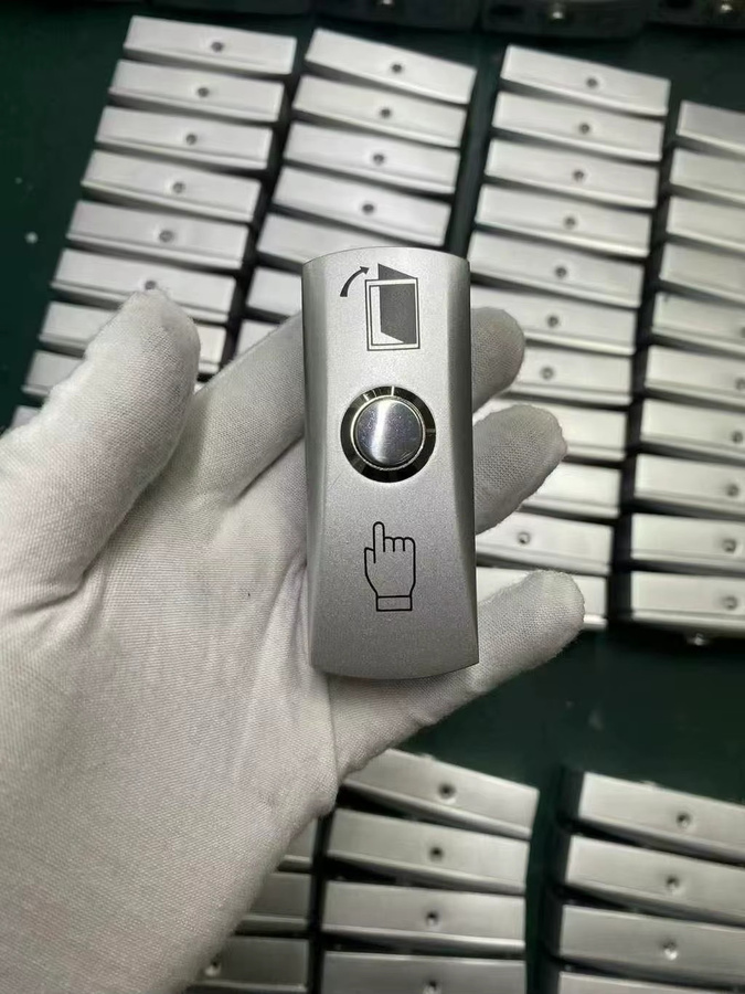 LUCKING DOOR Türöffner und Zugangstaste aus Zinklegierung zur Türzugangskontrolle - Bild 2