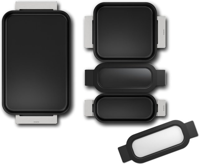 Bosch Pro Induction Flex Pfannen-Set HEZ9FF040, 4-teilig, schwarz - Bild 1