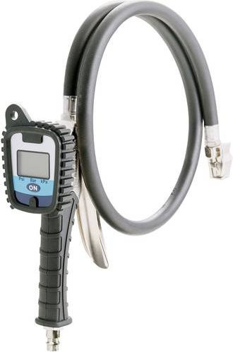 Aerotec Druckluft-Reifenfüller LCD PRO mit Schlauch und Momentstecker DN 7,2 in Schwarz - Bild 1