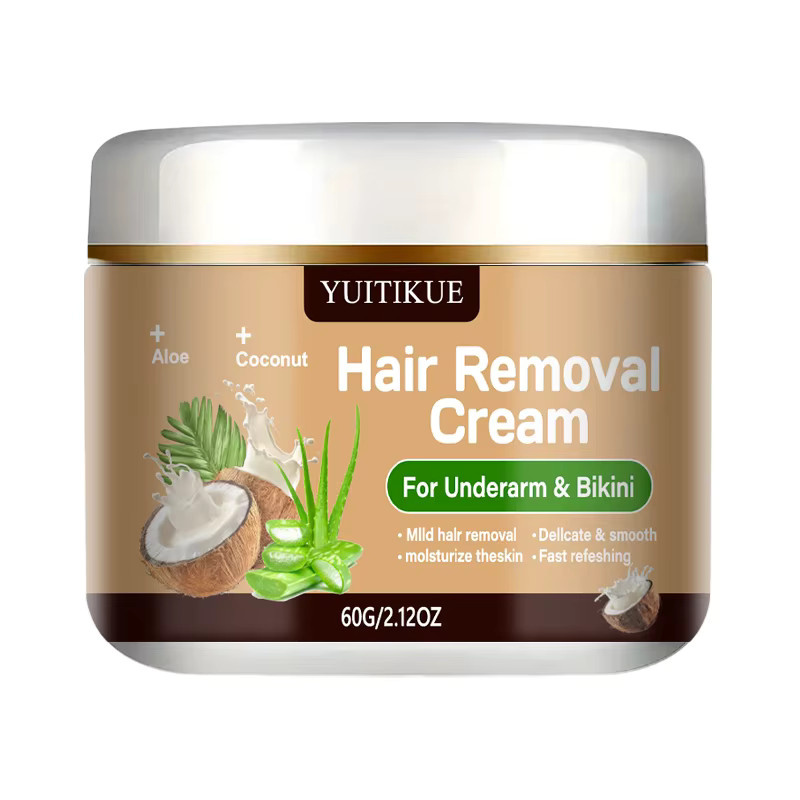 YUITIKUE Haarentfernungscreme mit Aloe Vera, 60g, Herren - Bild 4