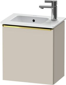 Duravit Waschtischunterschrank D-Neo in Taupe, Wandmontage, B/T/H: 41 x 27,4 x 44 cm - Bild 1