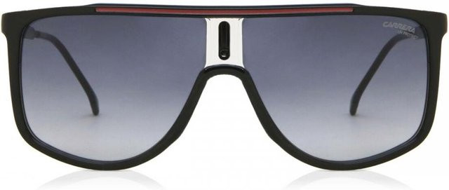 Carrera 1056 S Sonnenbrille, Herren, Vollrand, Square, Black on Clear/Gray, Kunststoff - Bild 1
