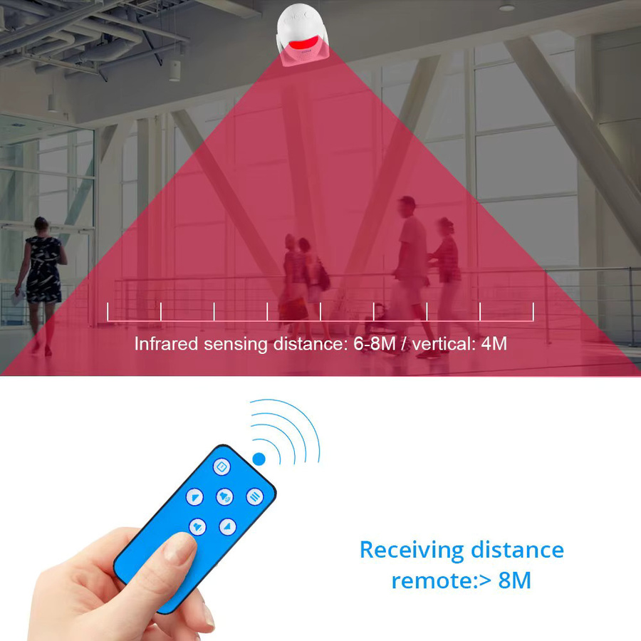 KERUI M120 Smart Motion Detektor PIR Infrarot Bewegungsmelder Alarm in Weiß - Bild 6