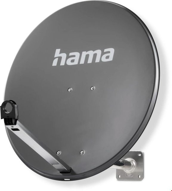 Hama SAT-Antenne in Anthrazit mit 80 cm Durchmesser - Bild 1