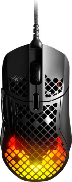 SteelSeries Aerox 5 Gaming-Maus Schwarz mit 18000 DPI und 9 Tasten - Bild 1