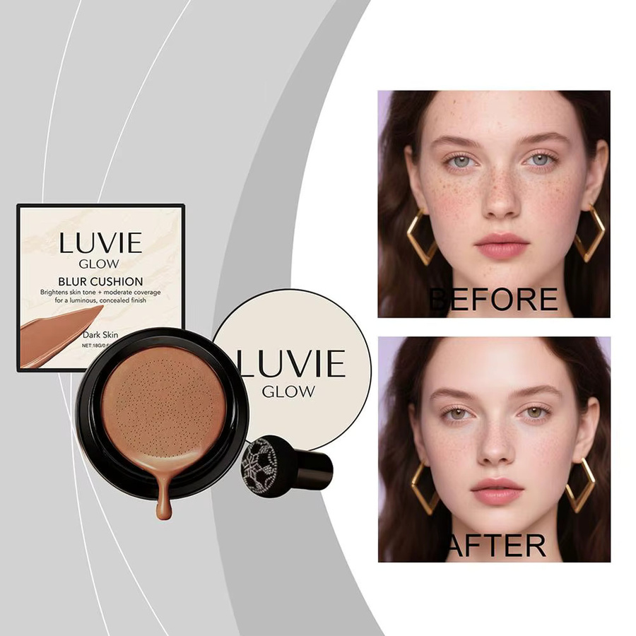 LUVIE GLOW Cushion Foundation BB/CC Cream, Unisex - Bild 2