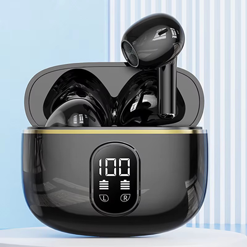 FITHEM Pro4-Plus Bluetooth Kopfhörer TWS HiFi Stereo Headset in Schwarz - Bild 1