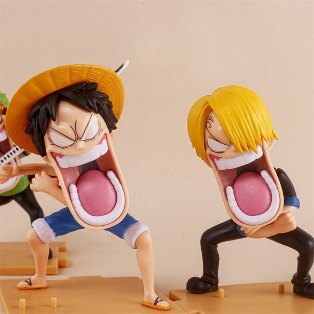 Bandai One Piece Figuren, Piraten, Kunststoff, Bunt / Mehrfarbig - Bild 1