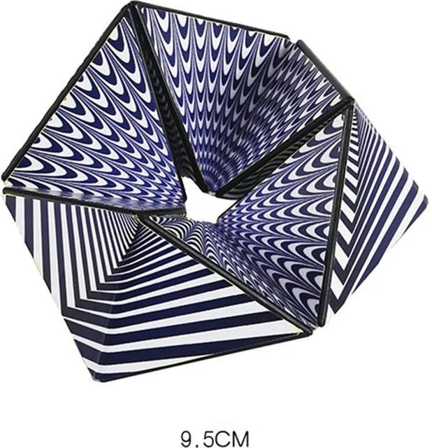 Yiran bag 3D-Stereo-Geometrie Magischer Würfel Puzzle Bunt / Mehrfarbig - Bild 1