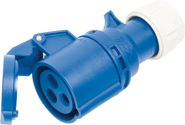 REV-Ritter Kupplung mit Stecker aus Kunststoff in Blau - Bild 2