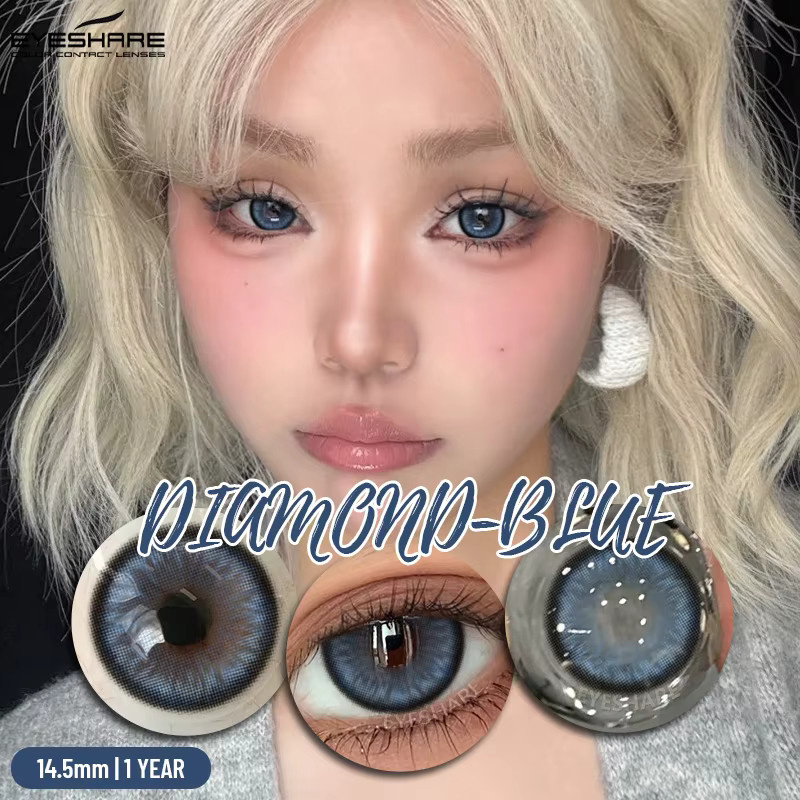 EYESHARE Kontaktlinsen, blau, 2 Stück, 14,5 mm - Bild 2