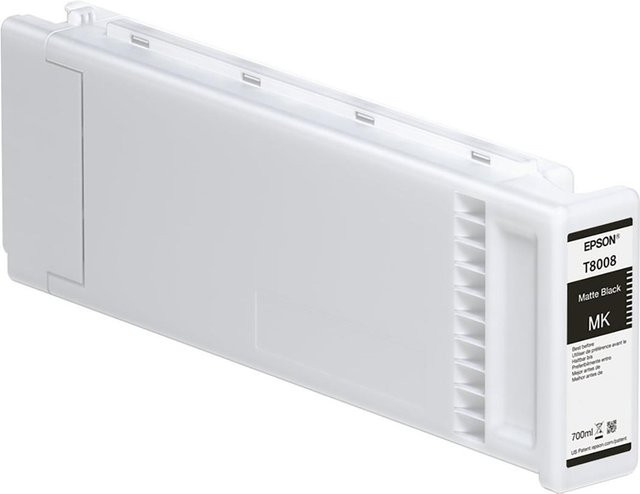 Epson T8008 Original Tintenpatrone Mattschwarz für SureColor SC-P10000 mit 700 ml - Bild 1