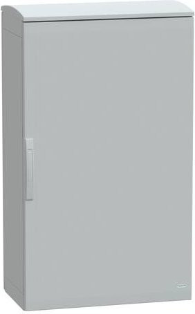 Schneider Electric Polyestergehäuse Bodenstehend Grau B/T/H: 125 x 75 x 42 cm mit Abdeckung IP44 - Bild 1