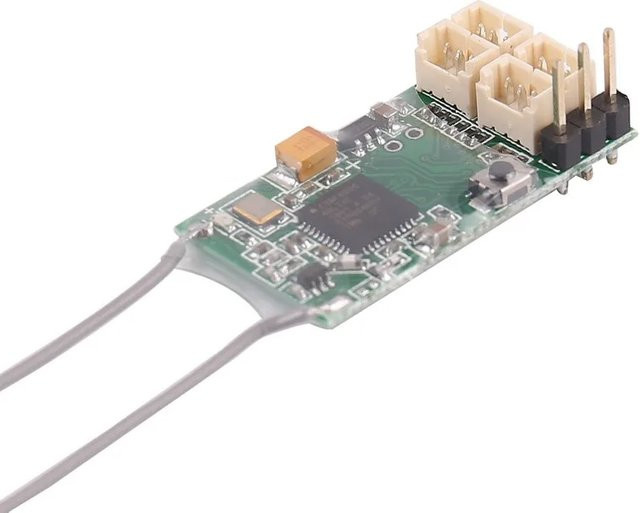 REDCON CM410X DSMX DSM2 2,4G 4Ch Empfänger in Grün für RC Spektrum DX6I DX18 DX8 DX9 DEVO10 Fernbedienungen und DIY Drohnen-Modelle - Bild 1