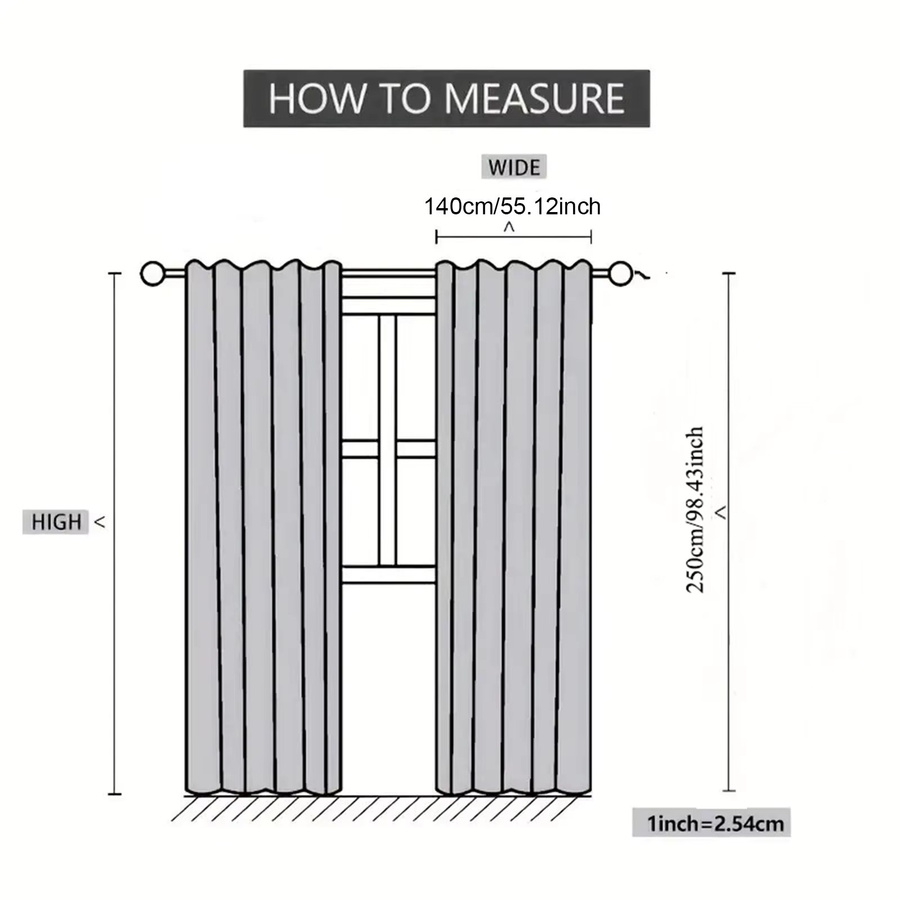 FLYINGCURTAINS Verdunkelungsvorhang in Blau mit Farbblock-Design, minimalistischer Samtstoff für Privatsphärenschutz, Breite: 140 cm, Höhe: 250 cm - Bild 2