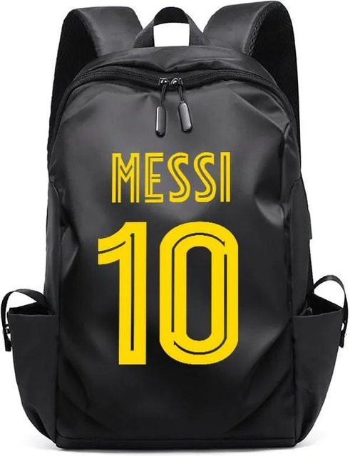 3-teiliges Schulrucksack-Set in Schwarz aus Oxford-Stoff mit Schultasche und Federmäppchen - Bild 1