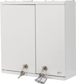 Metz Connect Wandverteiler S 6xSC-D APC OS2 in Weiß - Bild 1