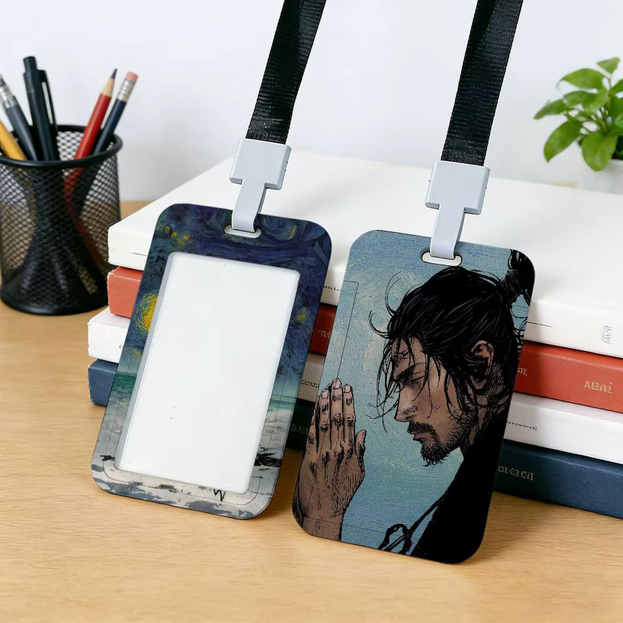 Comic V-Vagabond Kartenhalter mit Schlüsselband für Ausweise und Namensschilder, Unisex, Multicolour - Bild 2