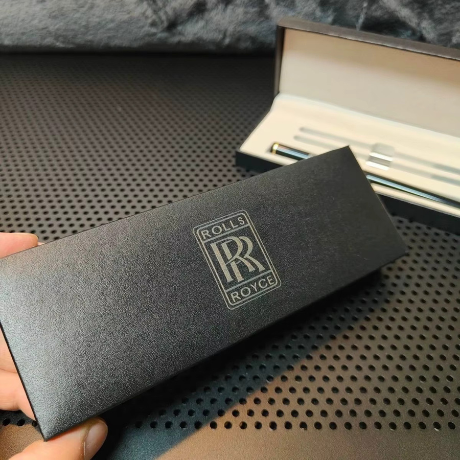 Rolls-Royce Business-Kugelschreiber aus Metall in Schwarz mit Autologo - Bild 4