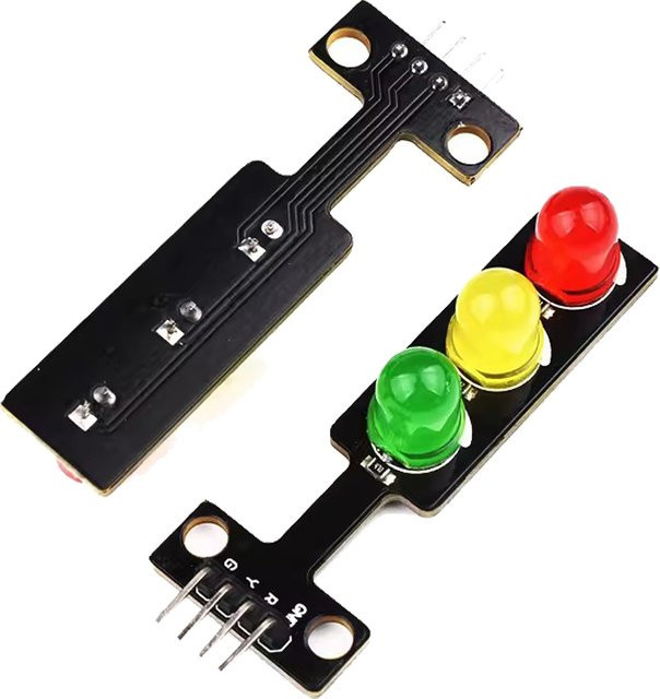 Si Tai&SH Mini 5V Ampel LED Display Modul mit rot gelb grün 5mm LEDs für Arduino und Modellbau - Bild 1