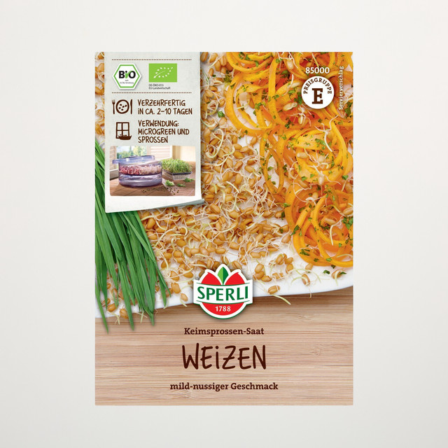 Sperli Bio Weizen Keimsprossen Saatgut - Bild 1