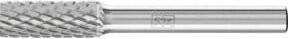 PFERD Hartmetall Frässtift Zylinder ZYA universal mittel fein, Durchmesser: 8 mm, Länge: 20 mm, Schaft-Durchmesser: 6 mm, Farbe: Silber - Bild 1