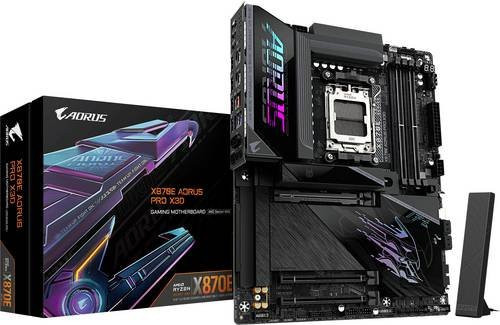 Gigabyte X870E AORUS PRO X3D Mainboard ATX Schwarz - Bild 1