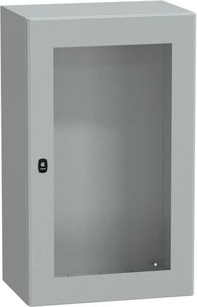 Schneider Electric PanelSeT S3DB NSYS3D10640T Schaltschrank aus Stahl in Grau, B: 60,0 cm, H: 100,0 cm, T: 40,0 cm - Bild 1