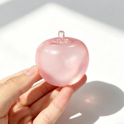 Apfel Slushie Squishy Fidget Spielzeug, Grün Rot, Simulierte Apfel Quetschspielzeug, Sensorische Stressabbau Spielzeug, Super Weich, Langsam Aufgehend - Bild 1