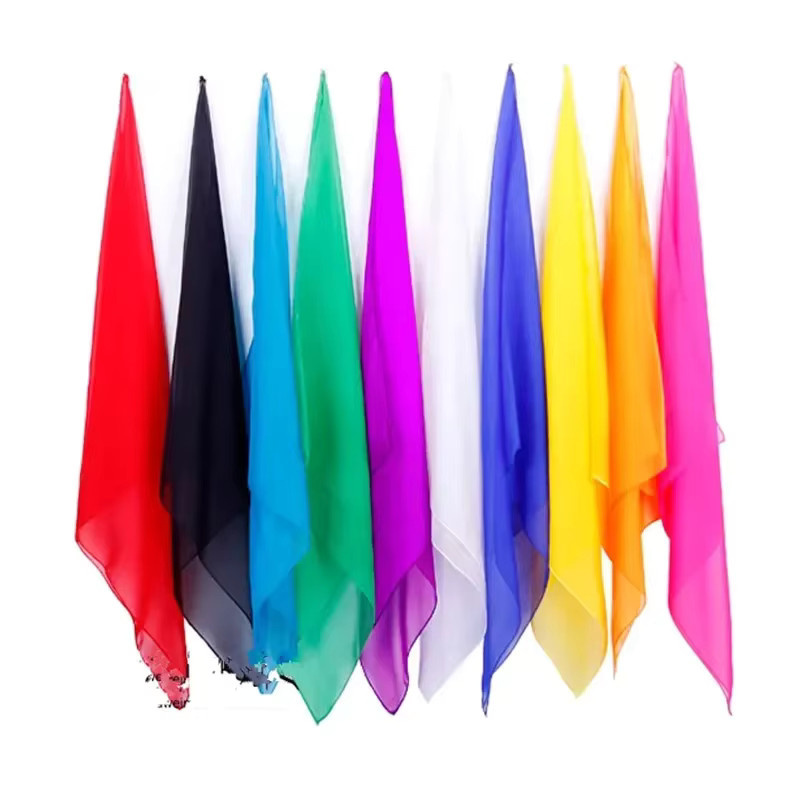 ZQION Seide Schal Zaubertrick, 10-teiliges Set, Bunt / Mehrfarbig - Bild 2