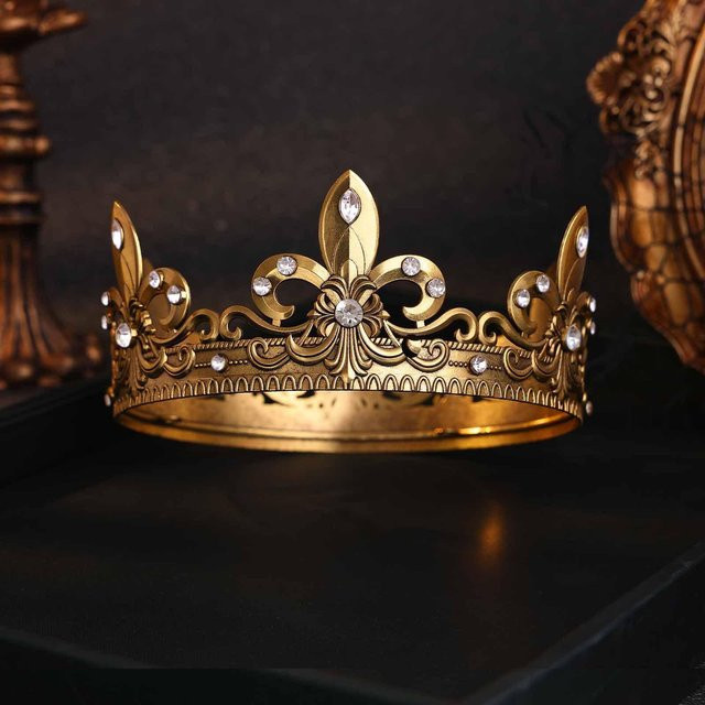 Diadem Gold/Silber, Herren, brown - Bild 1