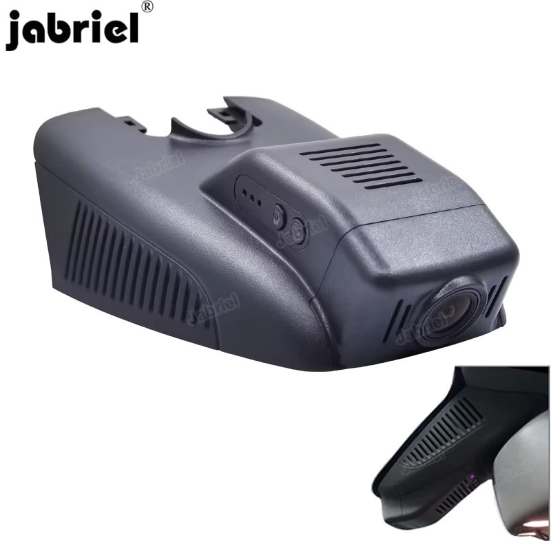 Jabriel 4K UHD Dashcam mit Wifi als Auto DVR Kamera für Mercedes Benz C-Klasse W205, E-Klasse W213, GLC X253 und weitere Modelle, Schwarz - Bild 2
