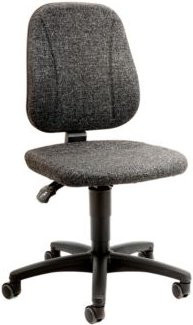 Bimos Arbeitsdrehstuhl 9653 Professionals mit Stoffpolster und Rollen in Anthrazit - Bild 1