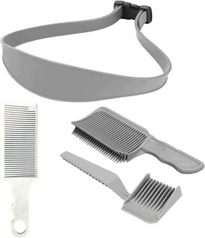 LAIBAODANBA Barber Fade Kamm Set, Silikon Nackenrasurschablone, Unisex - Bild 1