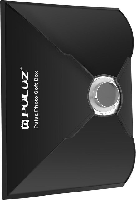 PULUZ Softbox mit Bowens-Mount und Schnellverschluss inklusive Aufbewahrungstasche, Schwarz, B: 60 cm, H: 90 cm - Bild 1