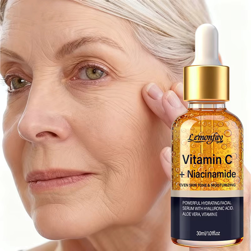Lemonfay Gesichtsserum mit Vitamin C, Niacinamid, Hyaluronsäure & Aloe Vera - Bild 3