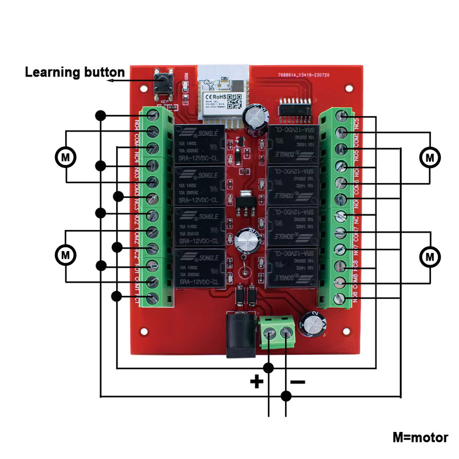 Tuya Drahtloses Schalter Modul mit Wifi Relais Controller für deine Smart Home Automation, Rot - Bild 6