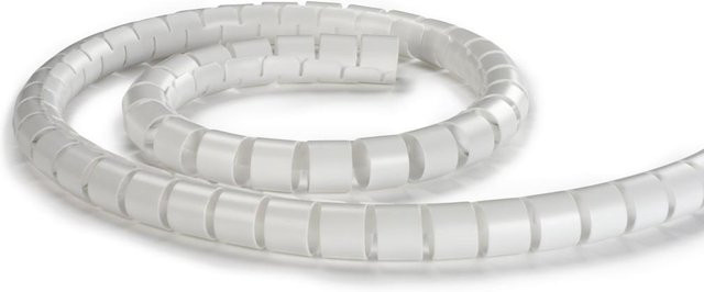 Hama Kabelbündel-Schlauch Weiß, Länge: 1,5 m, Durchmesser: 30 mm - Bild 1