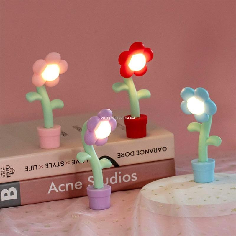 Yiran Furniture Puppenhaus Miniatur LED Nachtlicht Stehlampe Schreibtischlampe Zubehör - Bild 2
