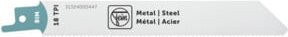 Fein Säbelsägeblatt BIM 130T18 MS aus Bimetal für Metall und Holz in Silber - Bild 1