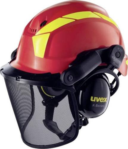 Uvex Forstschutzhelm Rot 9772 9774238 - Bild 1