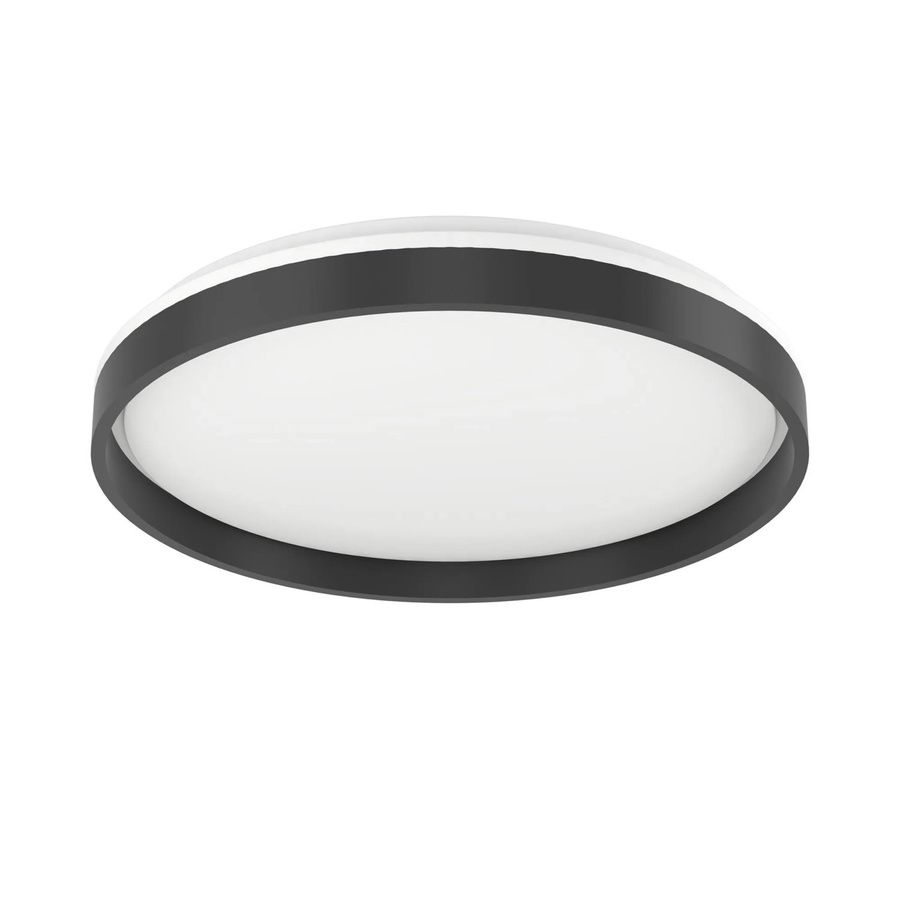 Eglo LED-Deckenleuchte Moschettino in Schwarz Weiß mit RGB/CCT, dimmbar und Fernbedienung, Durchmesser: 49,1 cm - Bild 2