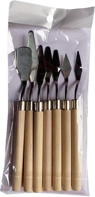 Bestbags 7-teiliges Set Edelstahl Fondant Kuchen Spachtel und Backwerkzeuge in Grau - Bild 1